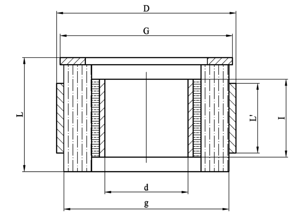 frameless motor Mounting Dimension